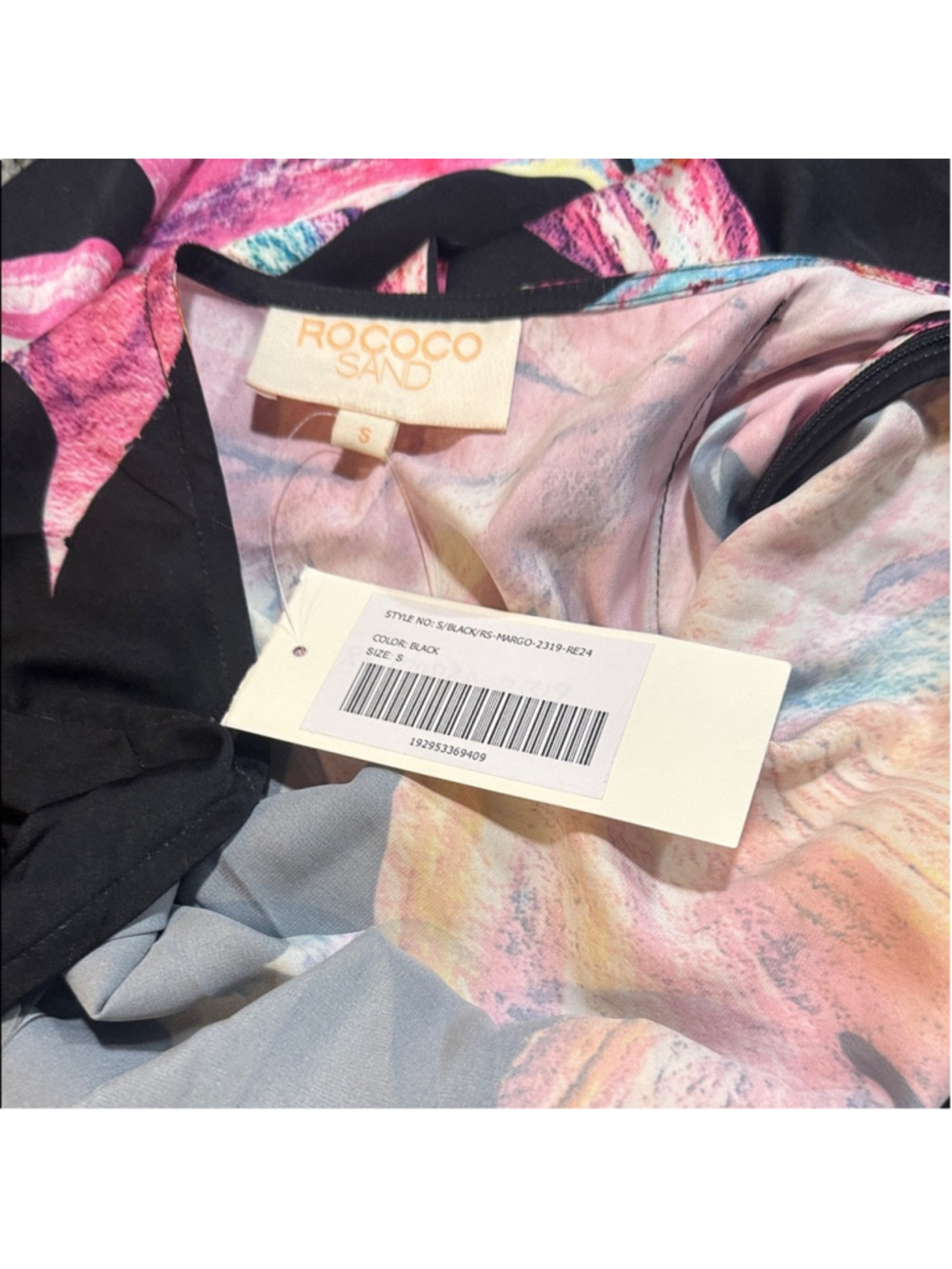 Rococo Sand Margot Floral Midi Dress NWT Size Small - Picture 4 of 5